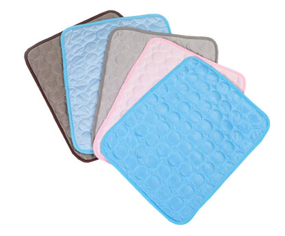 Cooling Dog Bed - Washable, Breathable Mat in 5 Sizes for Small to Large Dogs and Cats